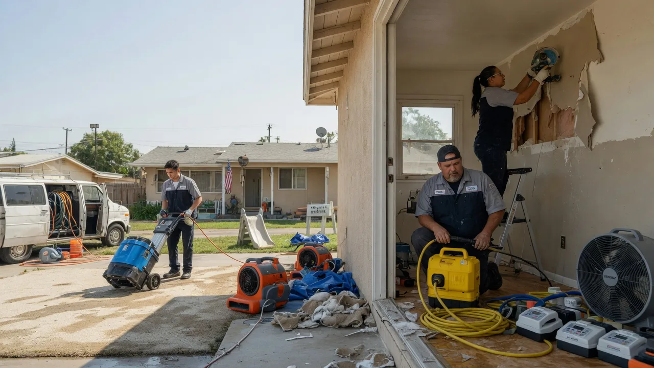 Water Damage Restoration in Columbia, MS near me